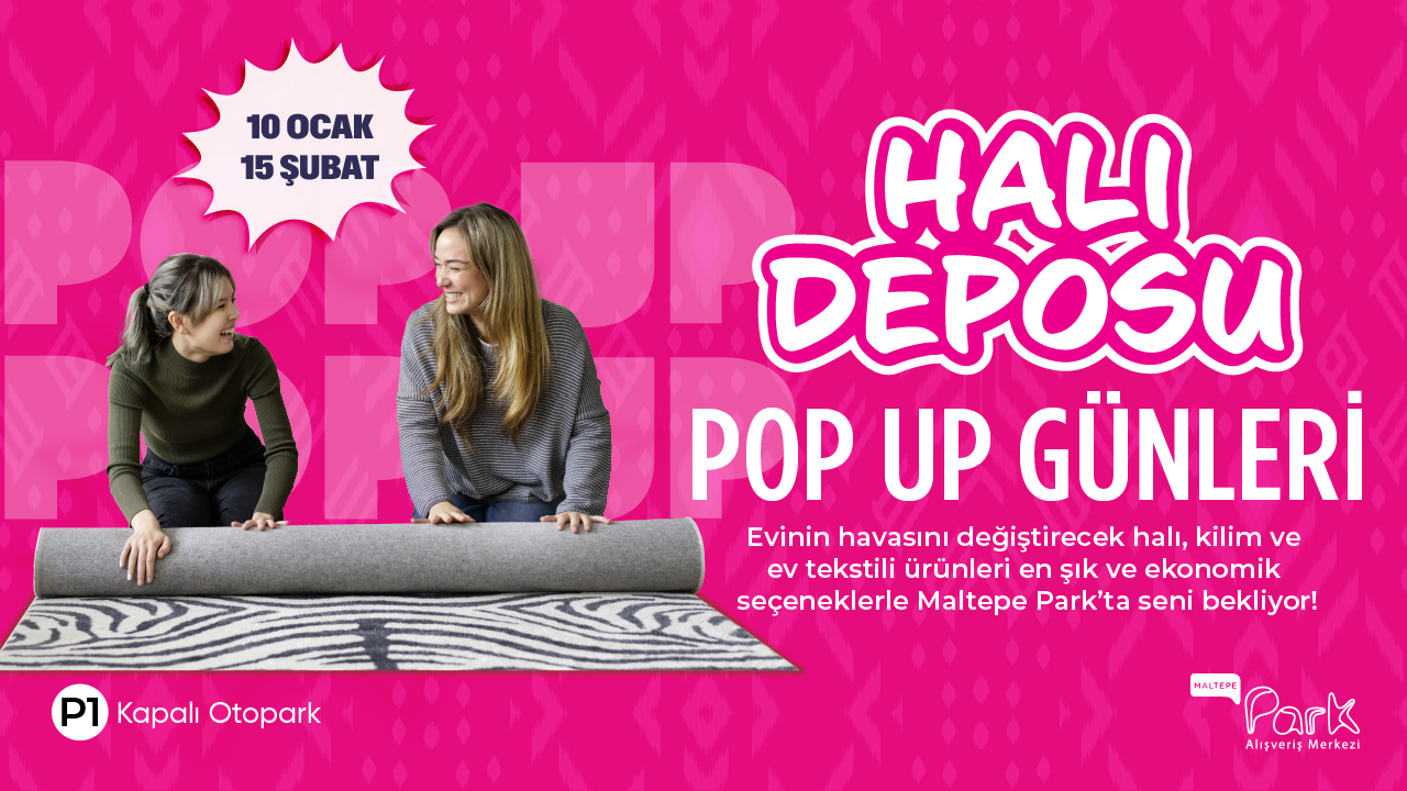 HALI DEPOSU POP UP GÜNLERİ