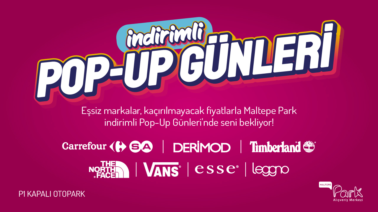 MALTEPE PARK POP UP GÜNLERİ