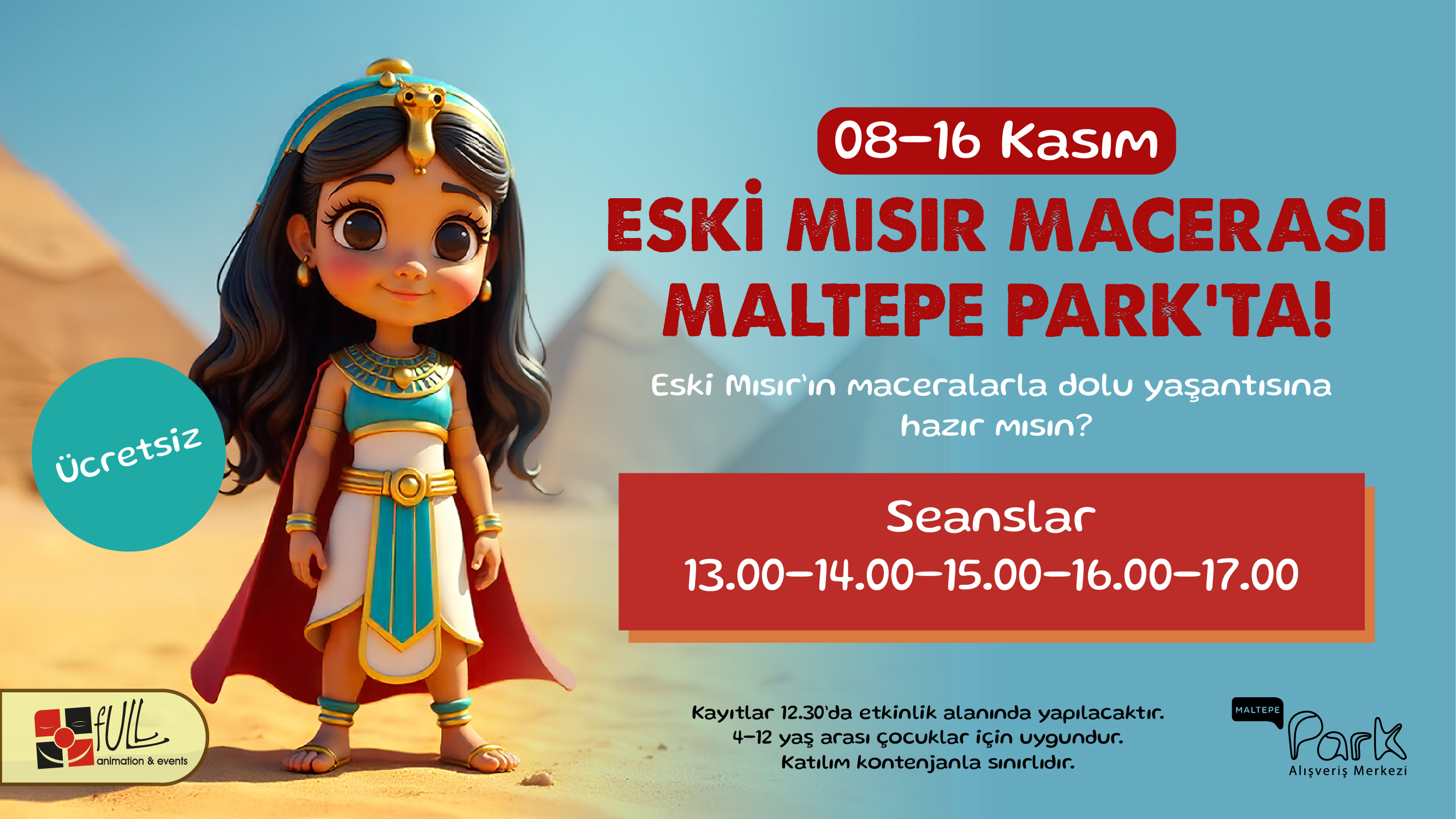 ARA TATİL ETKİNLİĞİ: ESKİ MISIR MACERASI 