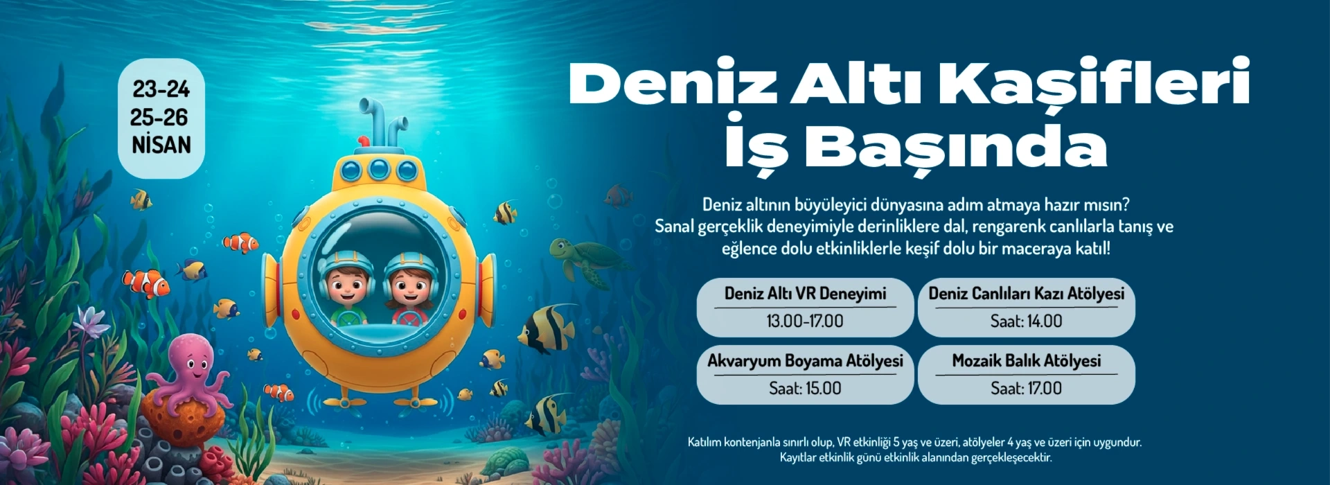 Maltepe Park, Deniz Altı Kaşifleri İş Başında, VR