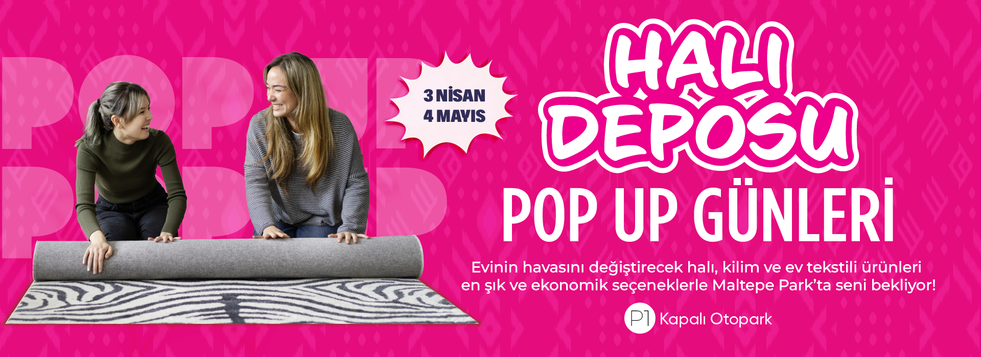Maltepe Park, Halı Deposu Pop Up Günleri