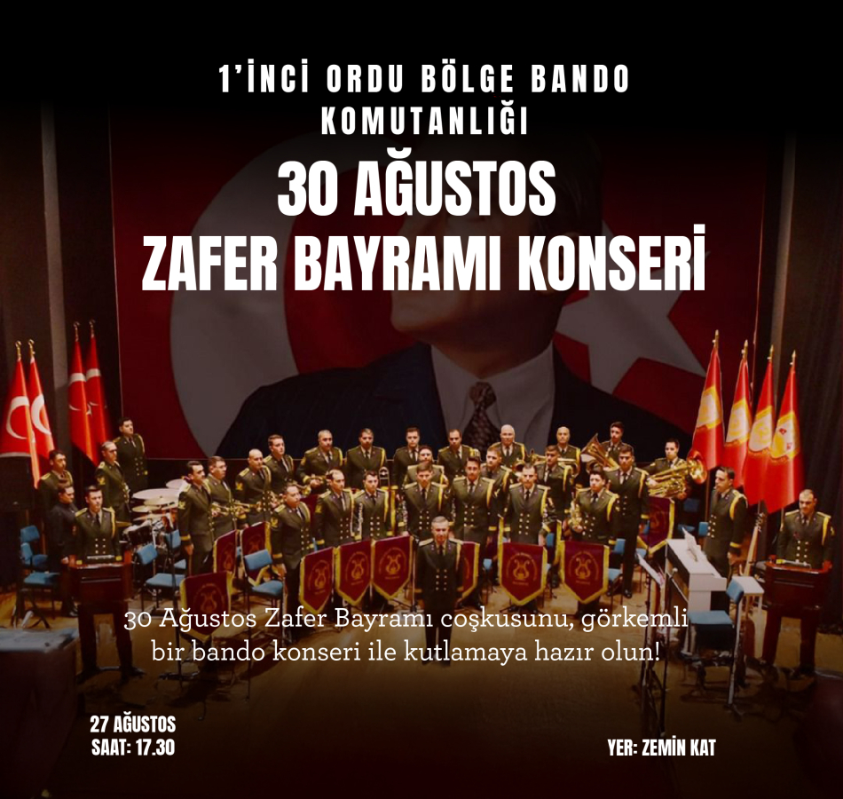 Maltepe Park, 1'nci Ordu Bölge Bando Komutanlığı Konseri 