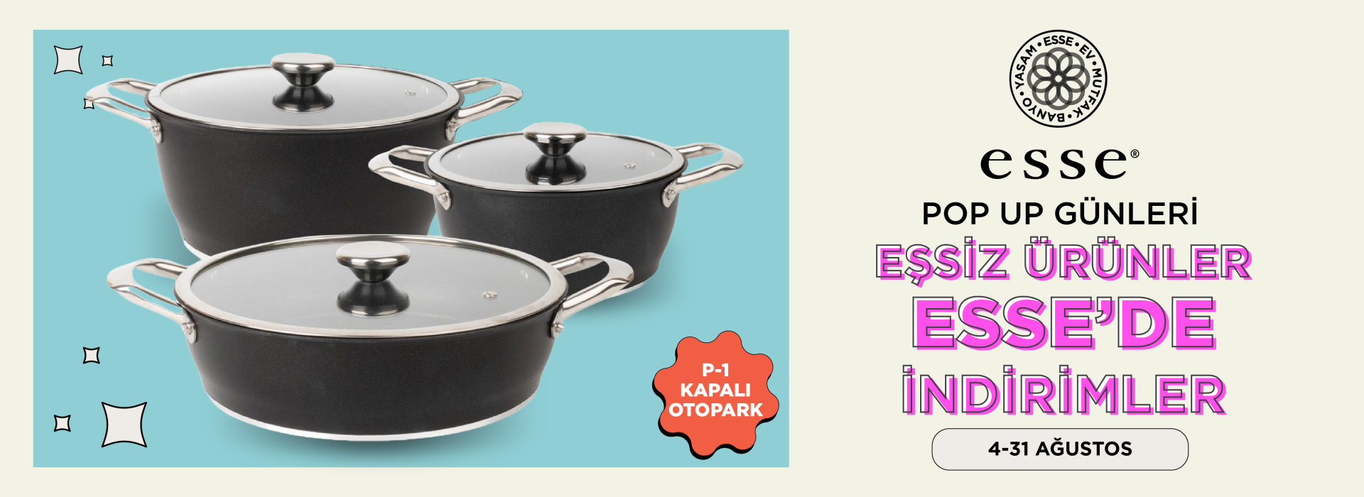 Maltepe Park, Esse Pop Up Days