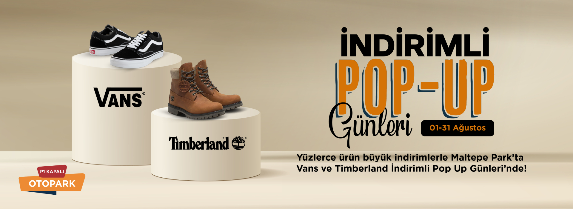Maltepe Park, Timberland&Vans Pop Up Days