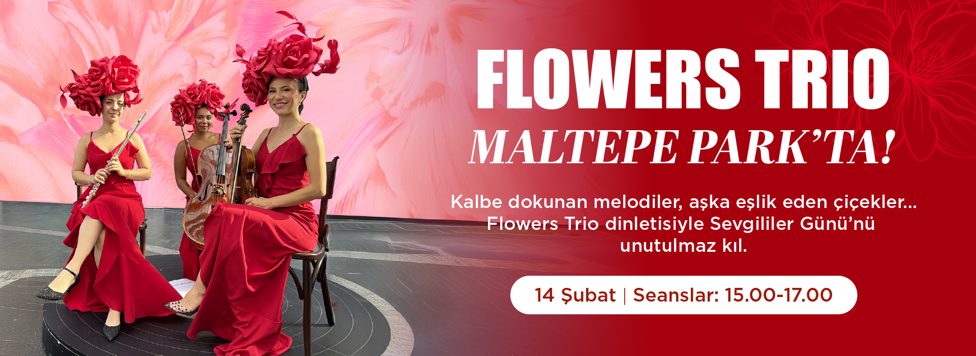 Maltepe Park, Flowers Trio