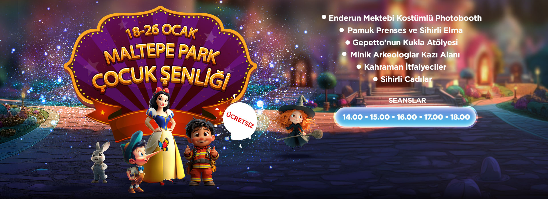 Maltepe Park'ta Çocuk Şenliği