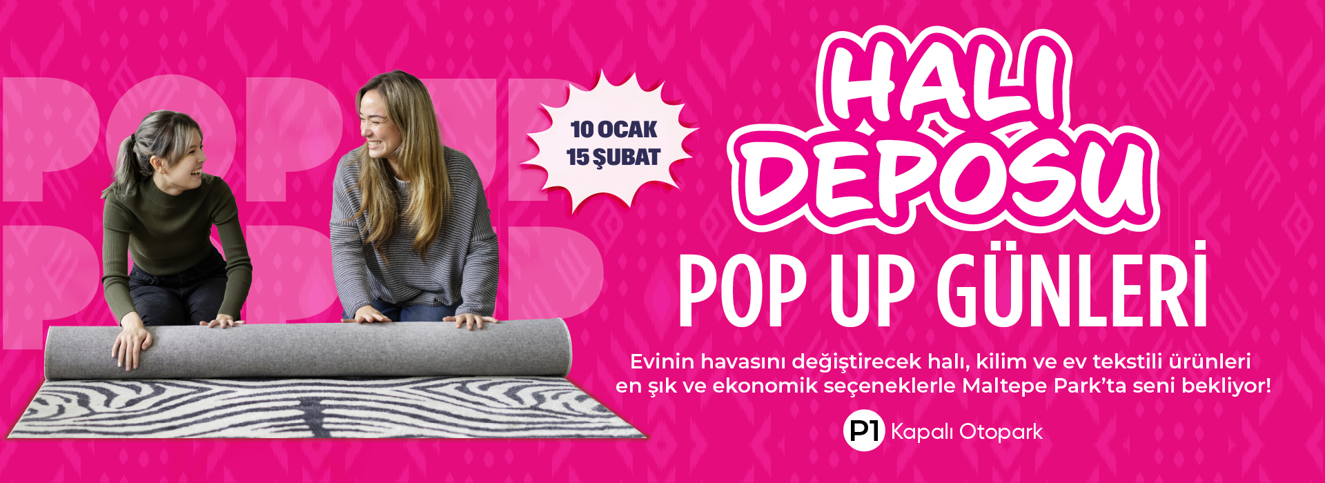 Maltepe Park, Halı Deposu Pop Up Günleri