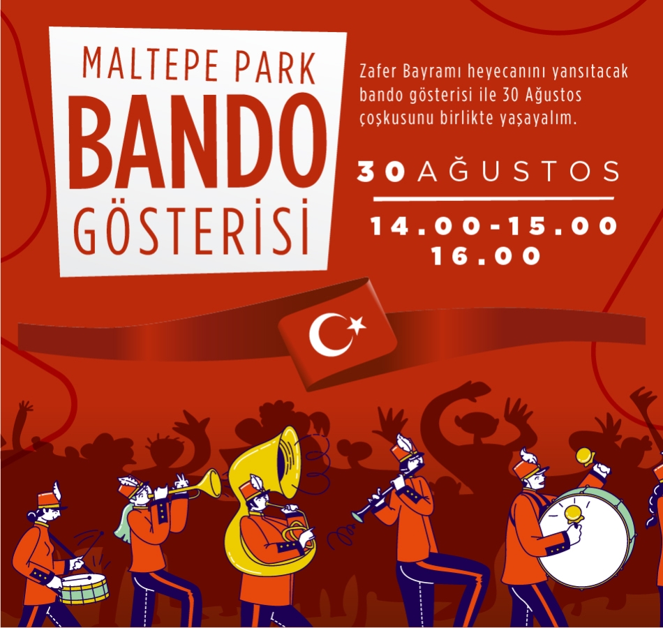 30 Ağustos Zafer Bayramı Coşkusu Maltepe Park’ta!