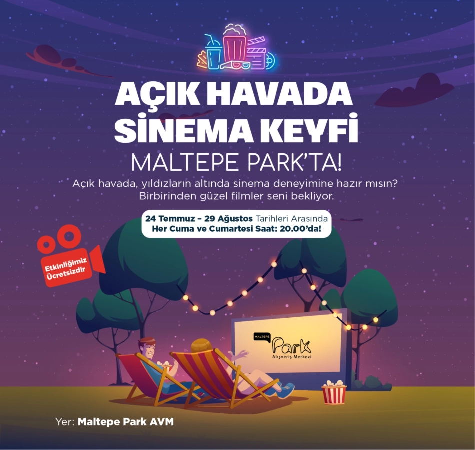 Maltepe Park, Open Air Cinema