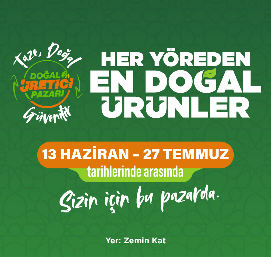 Maltepe Park,  NATURAL PRODUCER MARKET