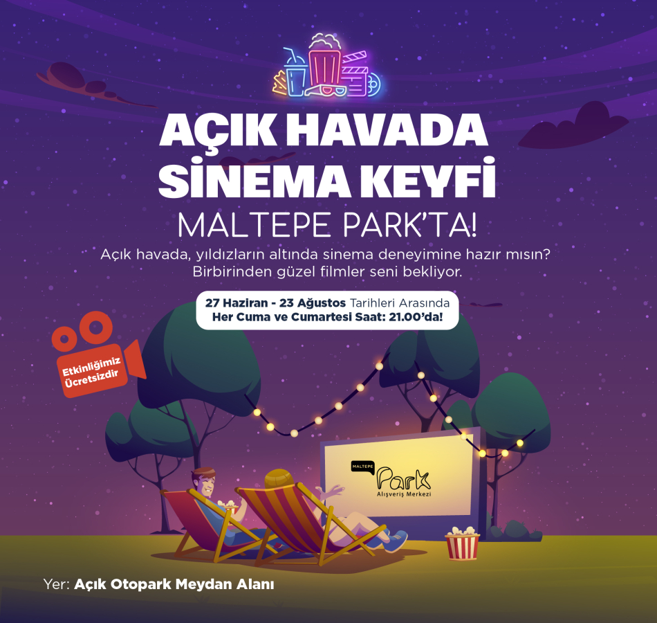 Maltepe Park, Open Air Cinema