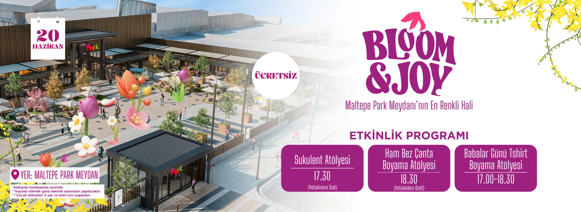 Maltepe Park, BLOOM &JOY