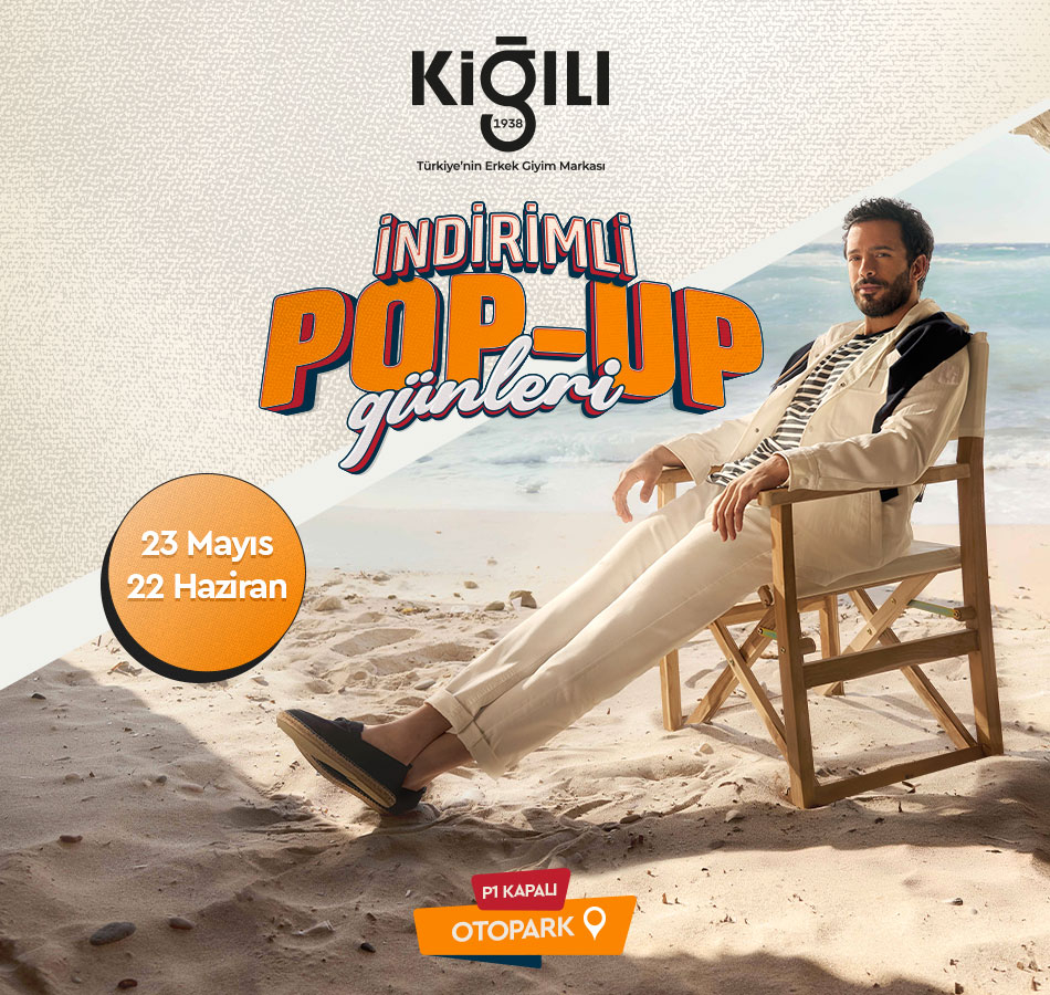 Maltepe Park, İndirimli Pop Up Günleri Kiğılı