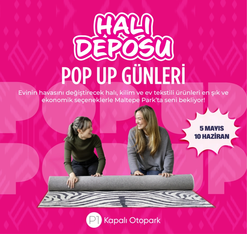 Maltepe Park, Halı Deposu Pop Up Günleri