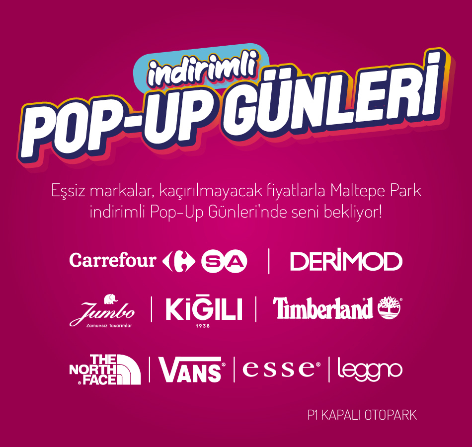 Maltepe Park, Pop Up Days