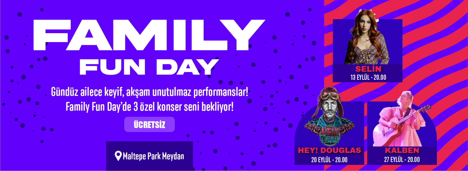 Maltepe Park, Family Fun Day Concerts