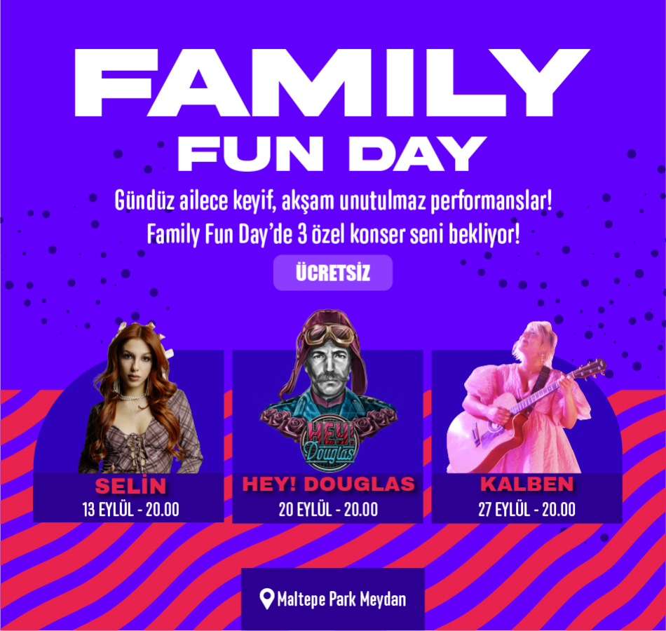 Maltepe Park, Family Fun Day Concerts