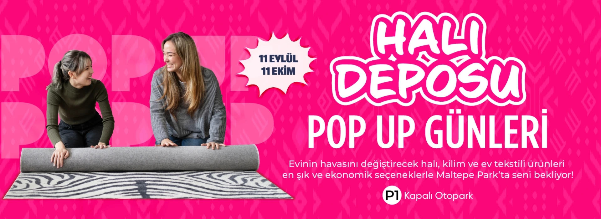 Maltepe Park, Halı Deposu Pop Up Günleri