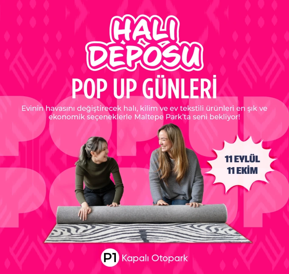 Maltepe Park, Halı Deposu Pop Up Günleri